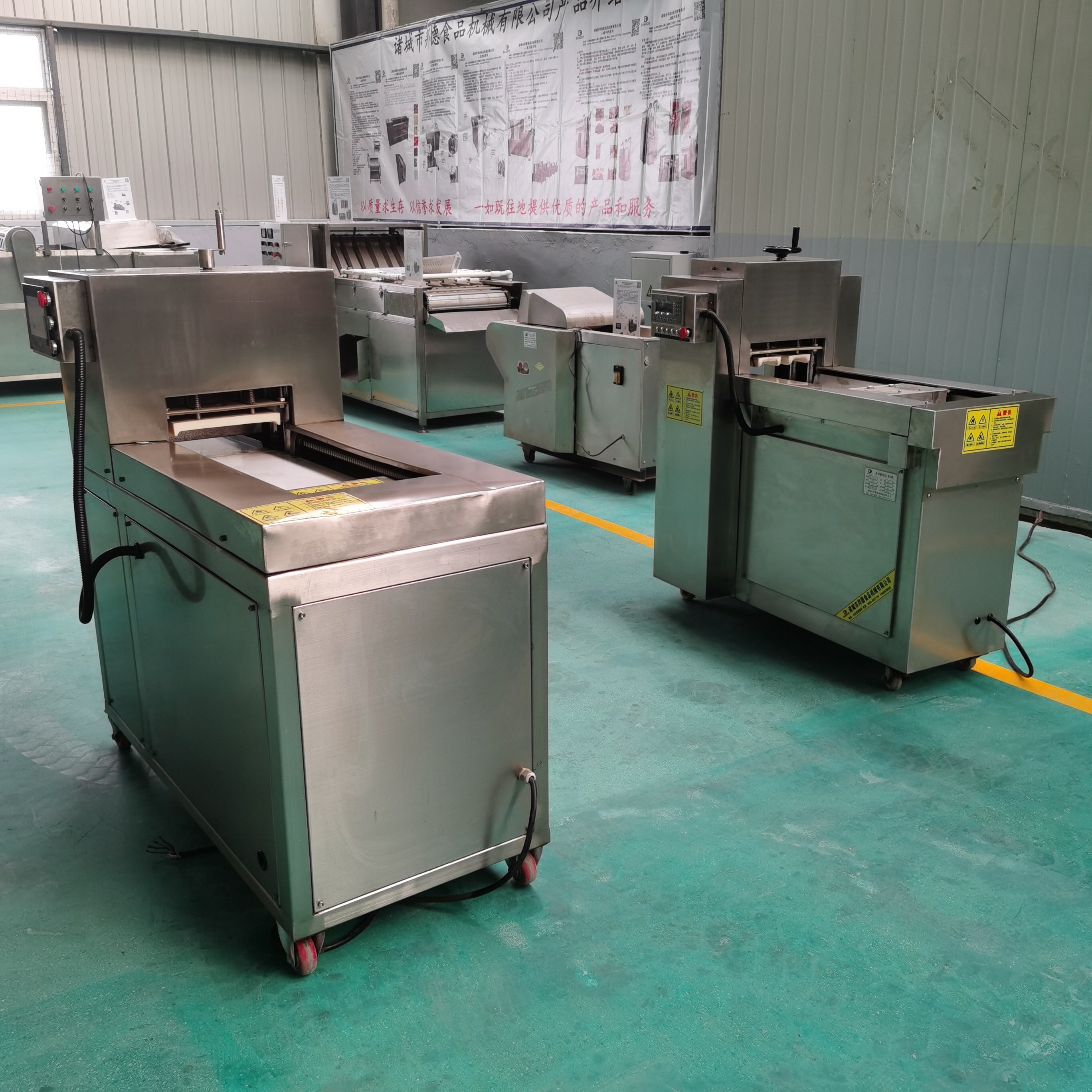 Hot Selling Commercial Roll Beef Bacon Slicer Mutton Roll Cutting Frozen Meat Slicing Machine