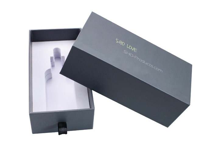 Gift Packaging CCNB UV Lamination Cardboard Sliding Box PMS