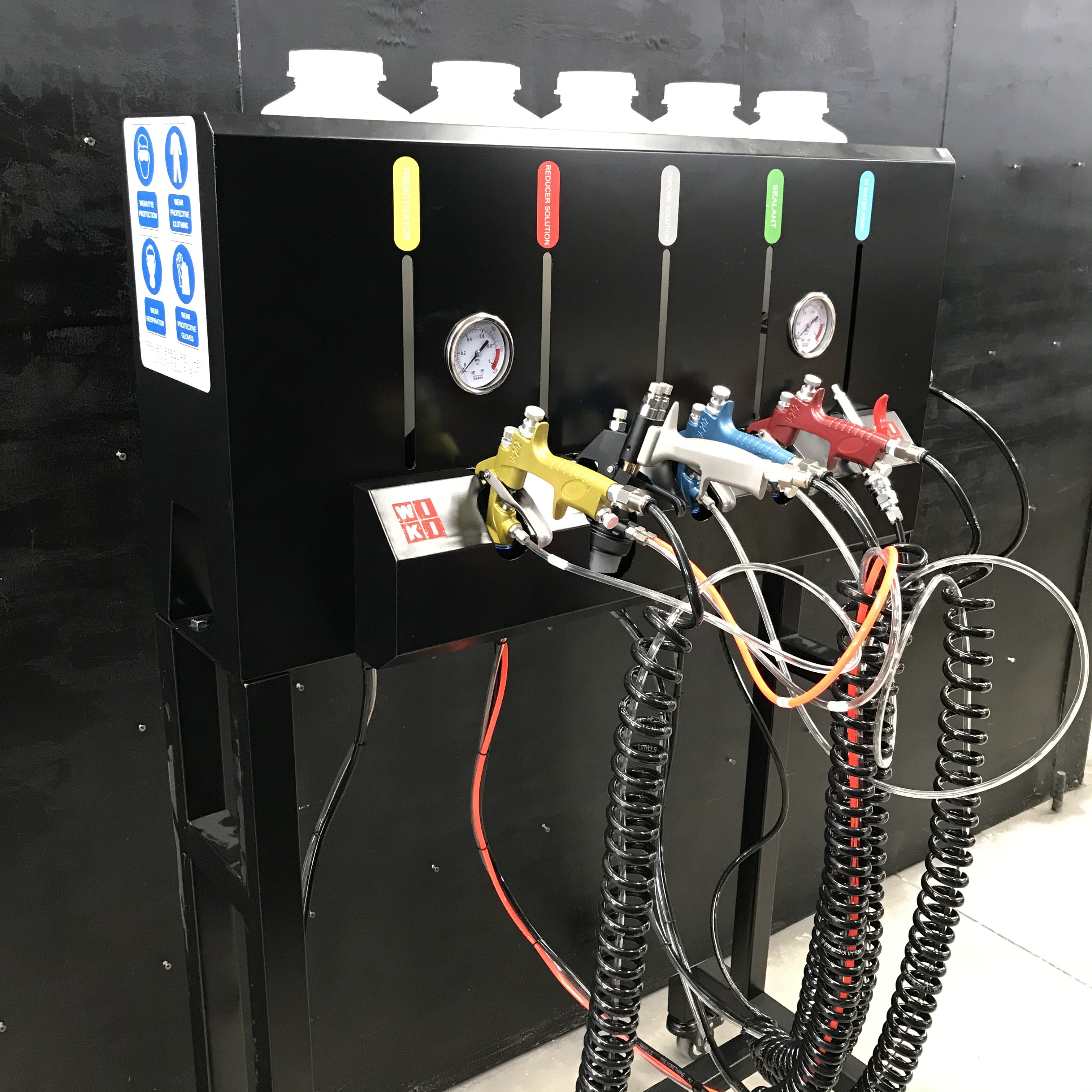 Spray Chrome Machine