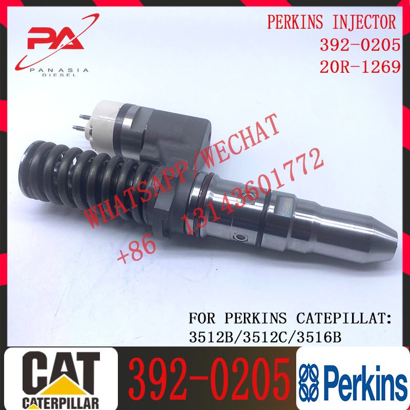 Common Rail PERKINS Diesel Fuel Injector 392-0205 20R1269 For C-A-T Engine 3512B/3512C/3516B 3516C