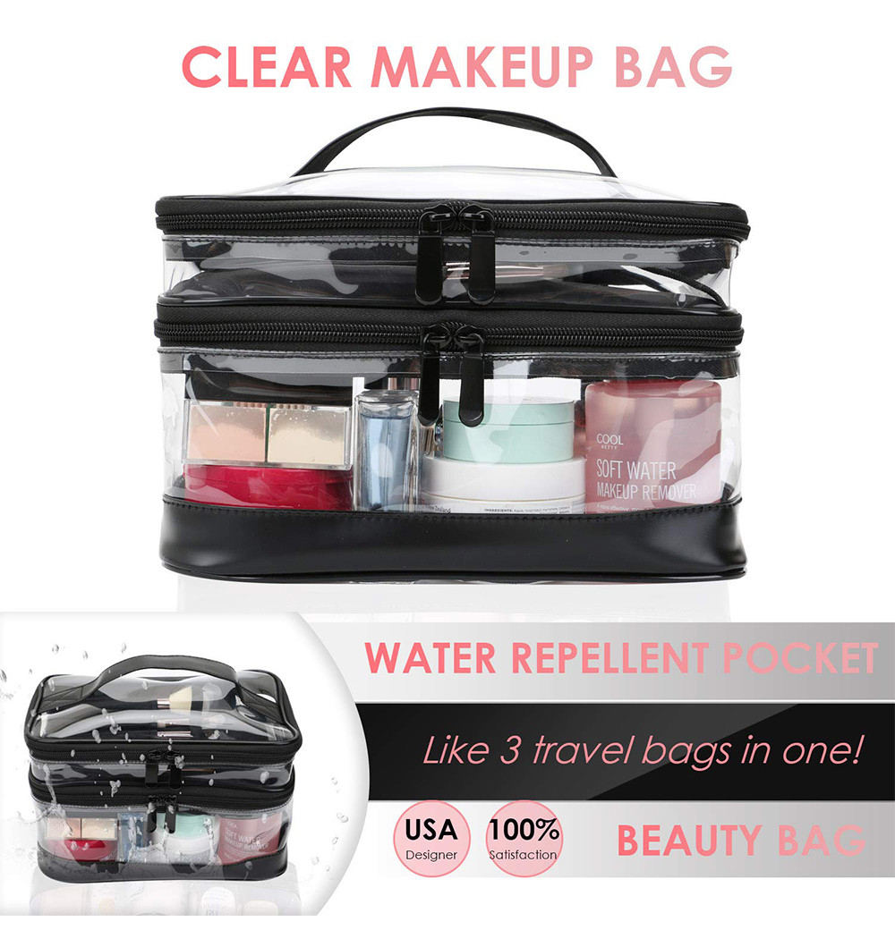 Multifunction PVC Waterproof Toiletry Bag For Travel