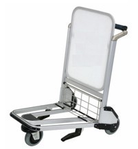 BSCI approved Brake Airport Luggage Trolley, Airport Trolley Airport Passenger Baggage Luggage Shopping Cart Trolley