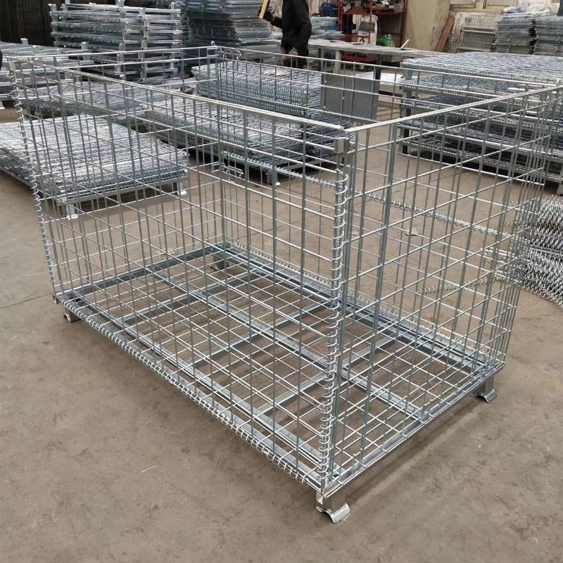 Space Saving Rust Resistant Storage Cages with Optional Wheels and Load Capacity