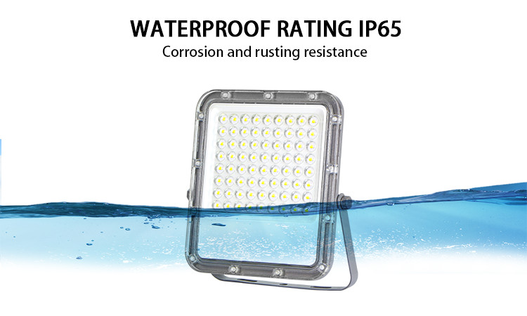 High Lumens Outdoor Waterproof 100W 200W 300W Solar Flood Light 6500k CCT