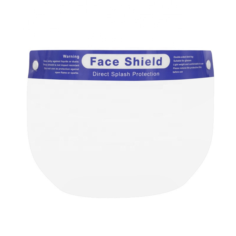 Transparent Face Shield Material 0.2mm Anti Fog Pet Plastic Film UV Proof