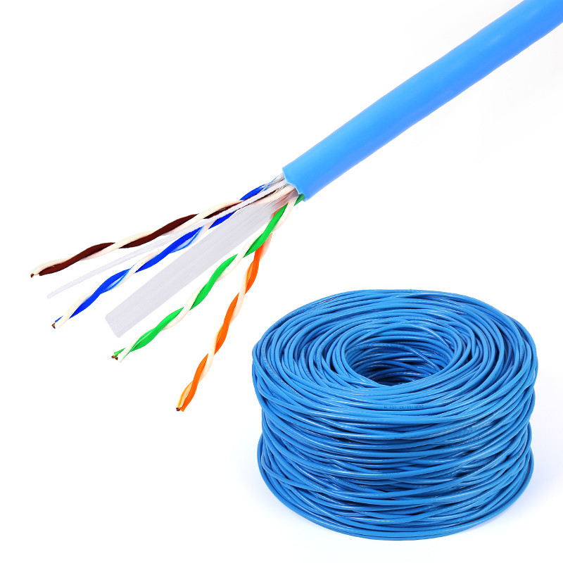 Indoor 305m 1000ft Pull Box Network Lan Cable Bare Copper CCA