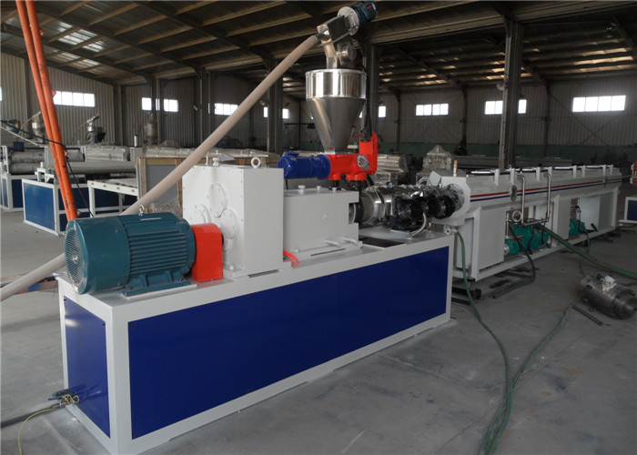 380V 50HZ 63mm 150kg/H Twin Screw PVC Pipe Extrusion Line
