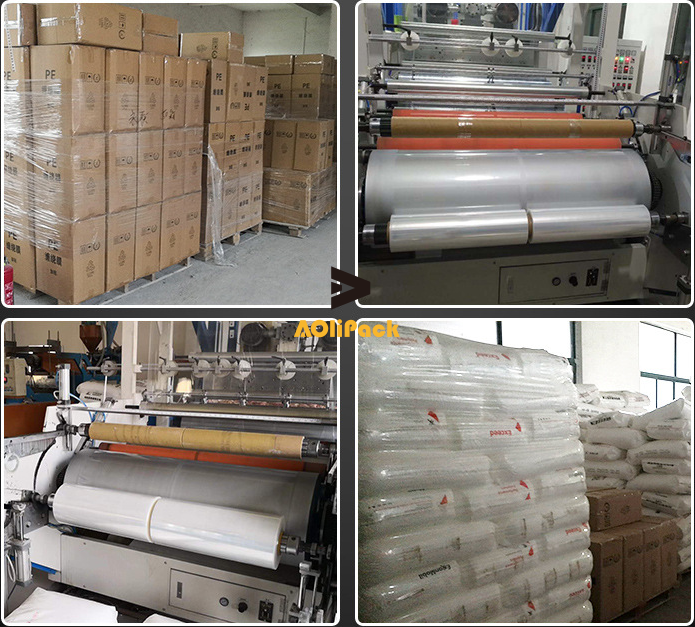 Hand Grade 50cm 300m 2500g Pallet Stretch Wrap