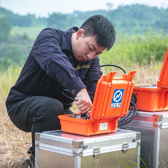 TEM Mineral Exploration Equipment Magnetic Fields Exploration