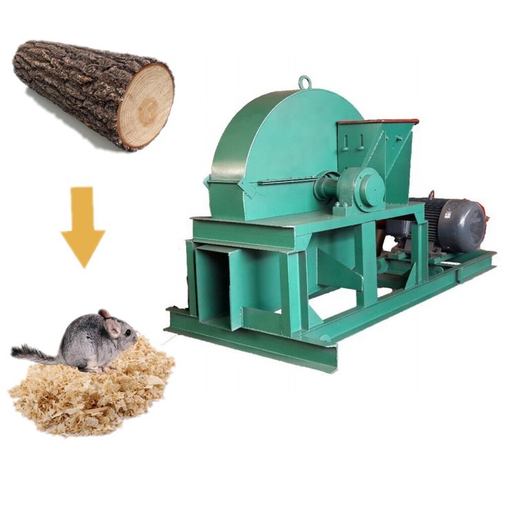 4-8pcs Blades Wood Chipper Machine Animal Bedding Machine Energy Efficiency
