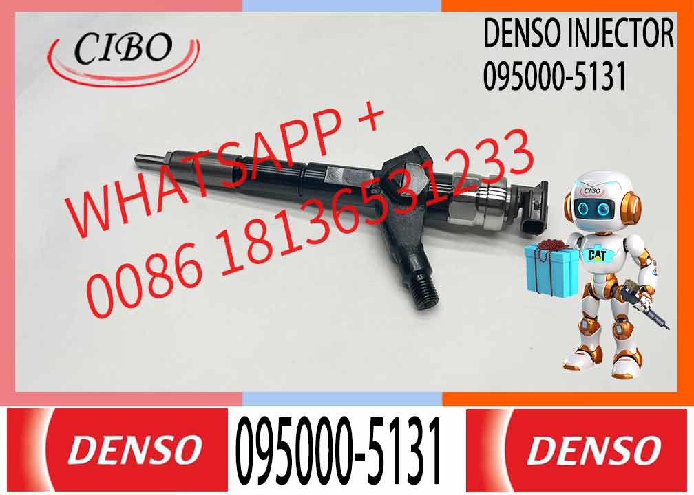 High Quality Common Rail Fuel Injector 095000-0510 095000-5070 095000-5131 095000-5132 16600-AW400