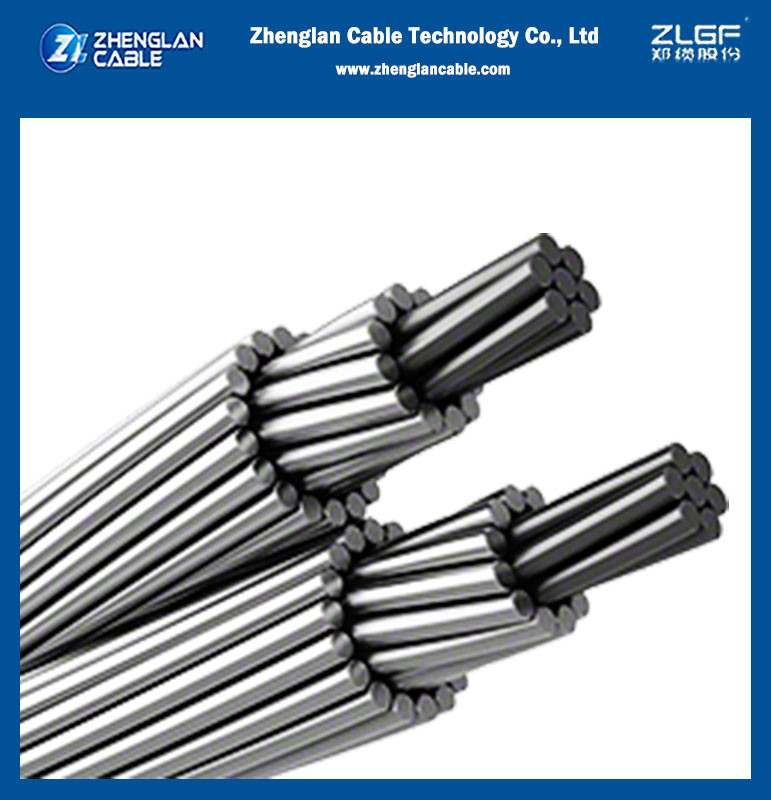ASTM Bare Electrical Aluminum Cable 232m Turkey ACSR Conductors Outdoor