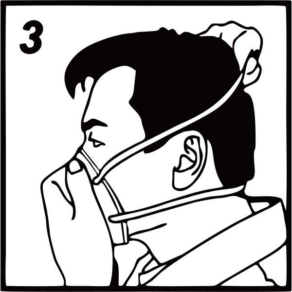 Coronavirus Disposable Face Mask Niosh Approved Respirator With Earloop 2