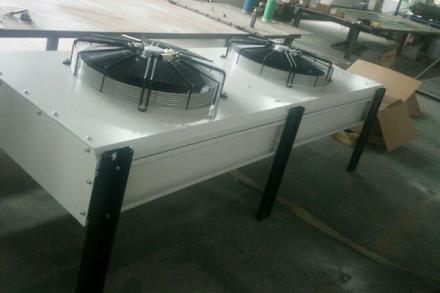 Blockchain Miners Hybrid Dry Cooler With Ziehl Abegg Axial Fans