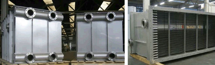 Waste Heat Recovery Heat Exchanger with CIP Washing System
