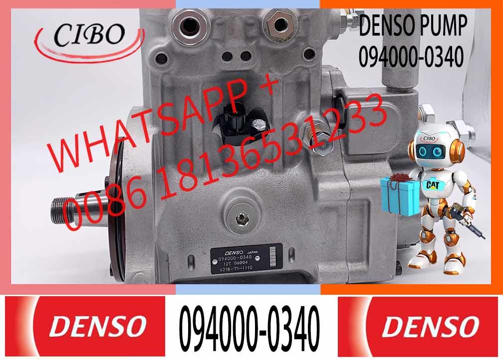 Fuel pump assembly 6218-71-111 094000-0342 094000-0340 for SAA6D140E-3 S6D140 6D140 engine fuel injection pump