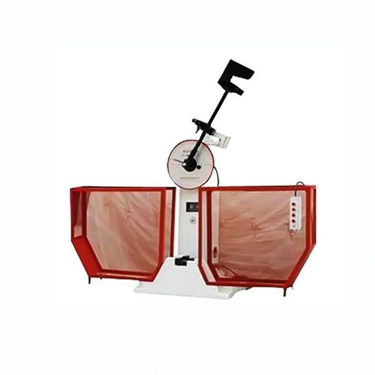 5.2M/s Pendulum Impact Testing Machine , Semi Automatic Charpy Pendulum Impact Tester