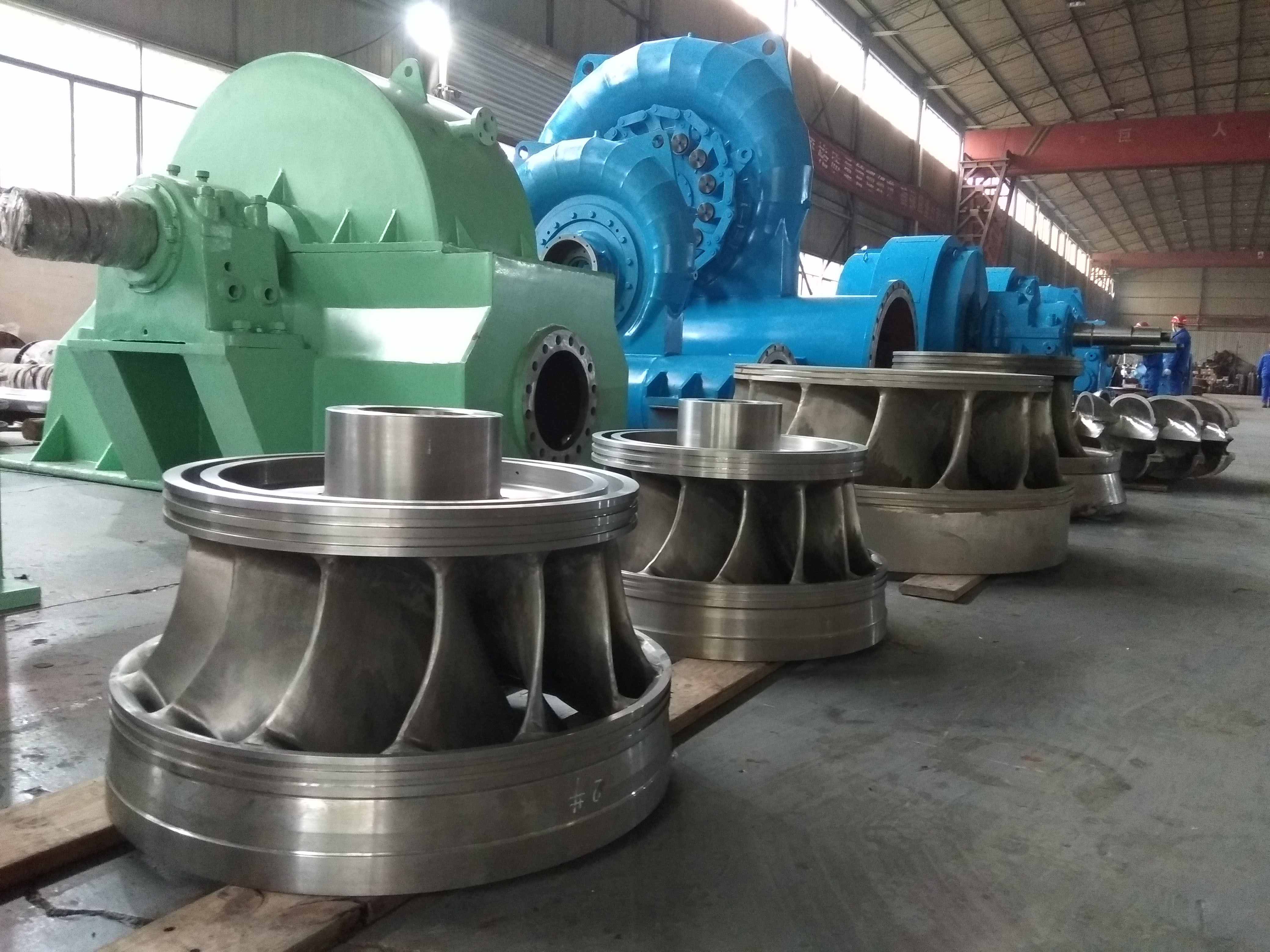 Steel Hydro Turbine Generator 200kw-20mw for 50HZ/60HZ Frequency