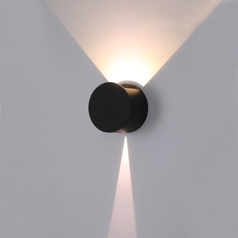 Outdoor adjustable waterproof wall lights modern simple household style exterior wall lamp spotlight balcony wall lamps