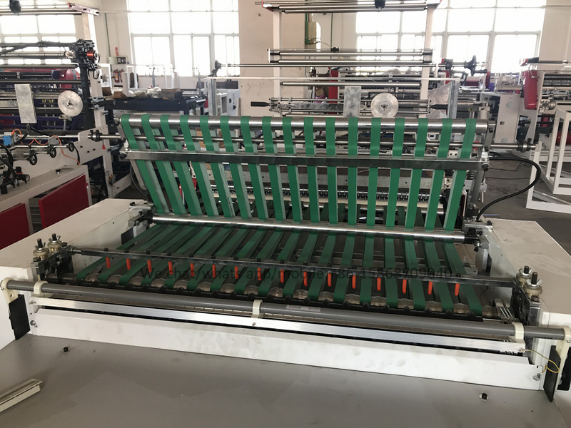 BOPP Side Sealing Bag Making Machine , Plastic Bag Manufacturing Equipment