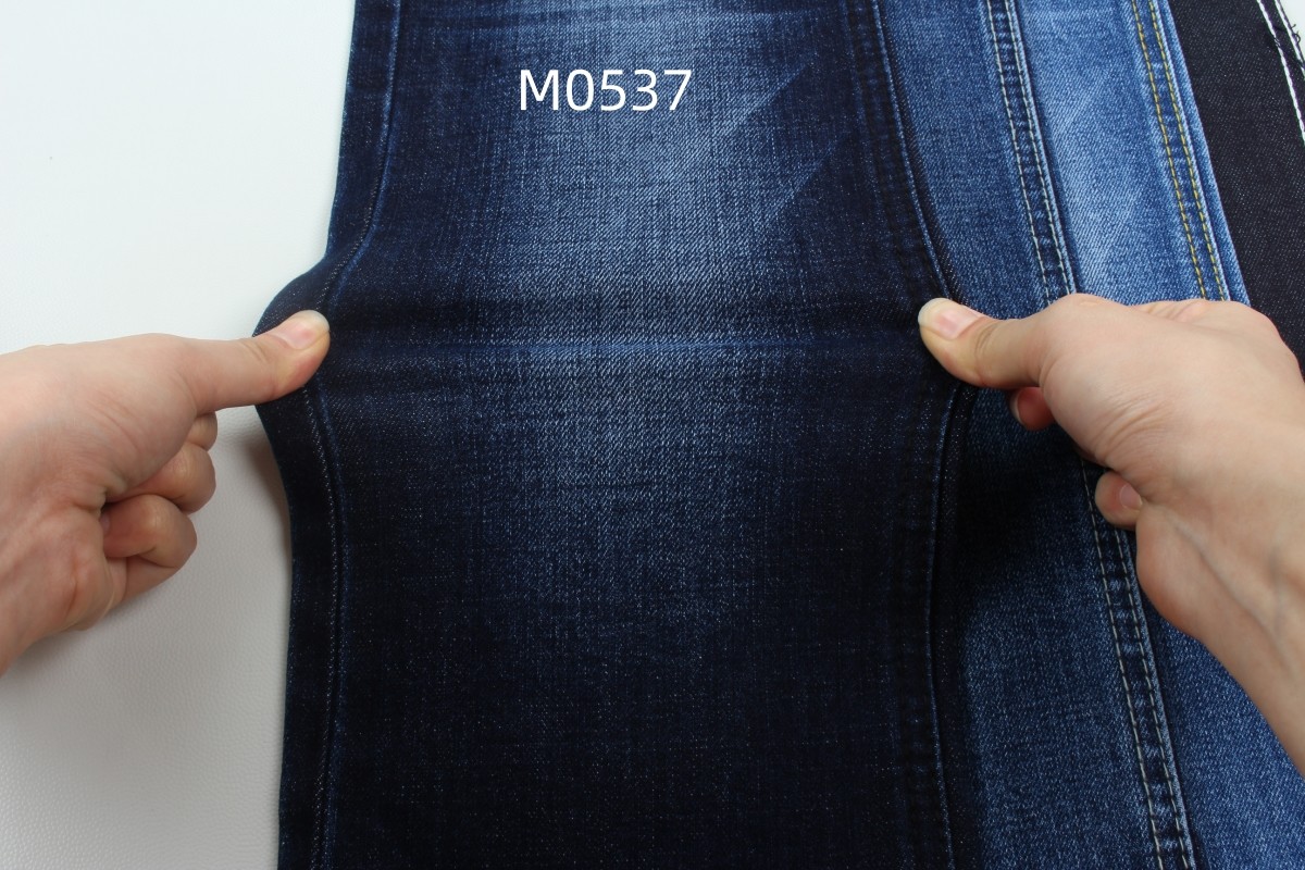 High Quality 11.5 Oz Crosshatch Slub Stretch Denim Fabric For Jeans