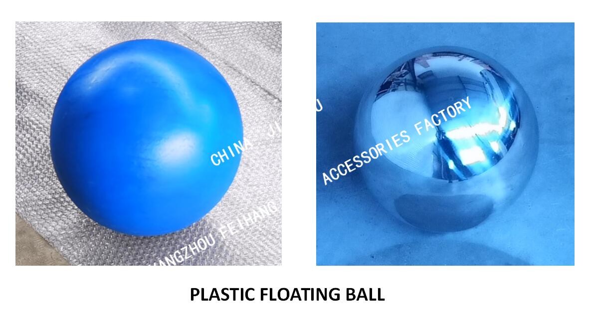 PLASTIC FLOATING BALL FOR PRECIPITATION CABINET AIR PIPE HEAD MODEL:FH-450A