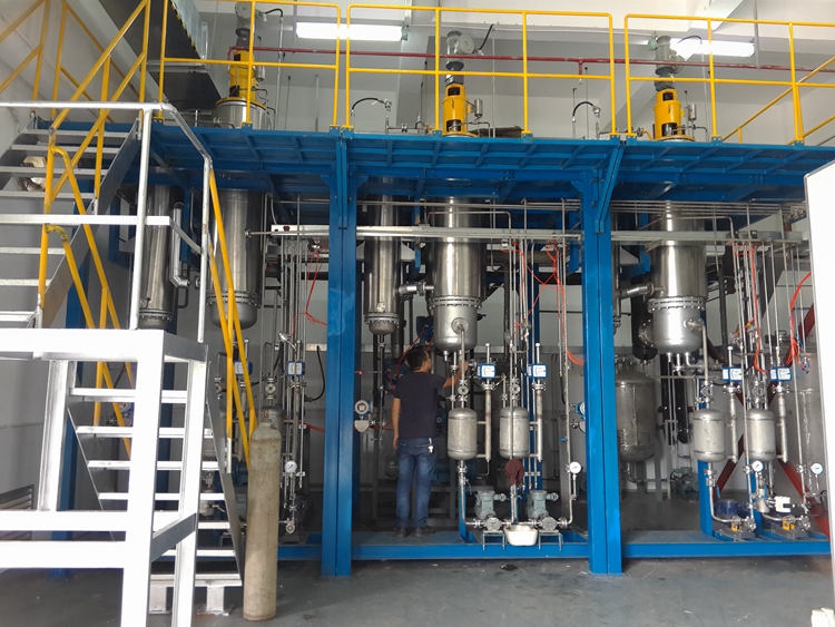 Stainless Steel Chemical Plant Machinery Complete Equipment For Stripping Fluid