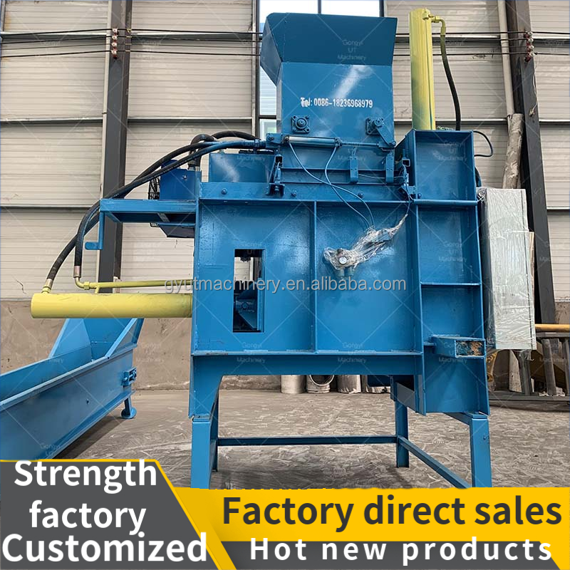 Wood Sawdust Hay Baler Bagging Machine Equipment with 80-120 Bales Capacity and PLC