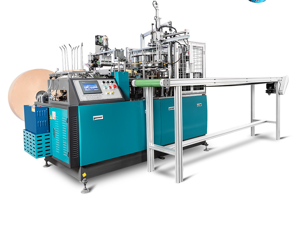 8-35oz Fully Automatic Ultrasonic Food Paper bowl Making Machine