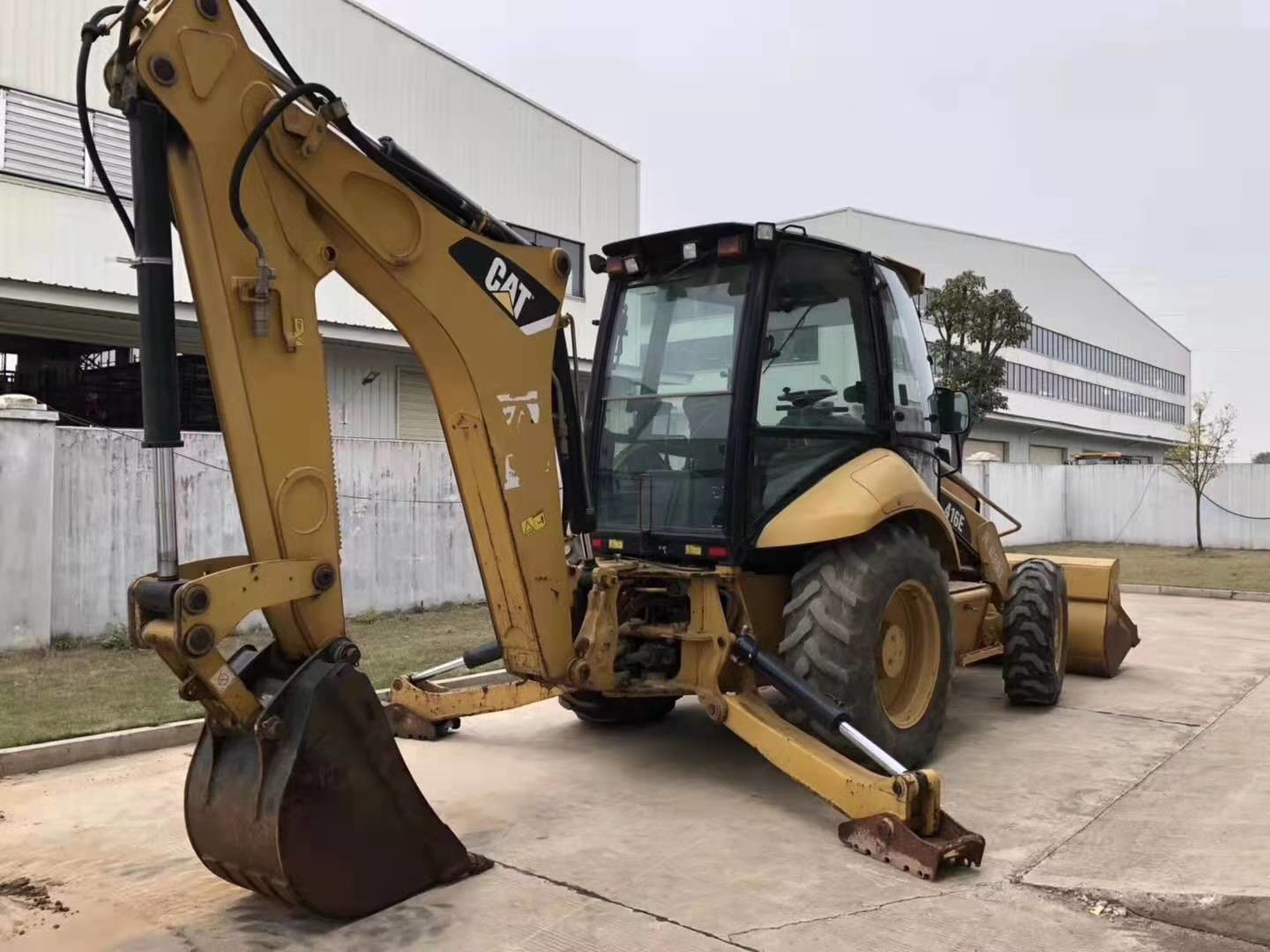 JCB 3CX Used Wheel Loaders , Liugong Used Backhoe Loader