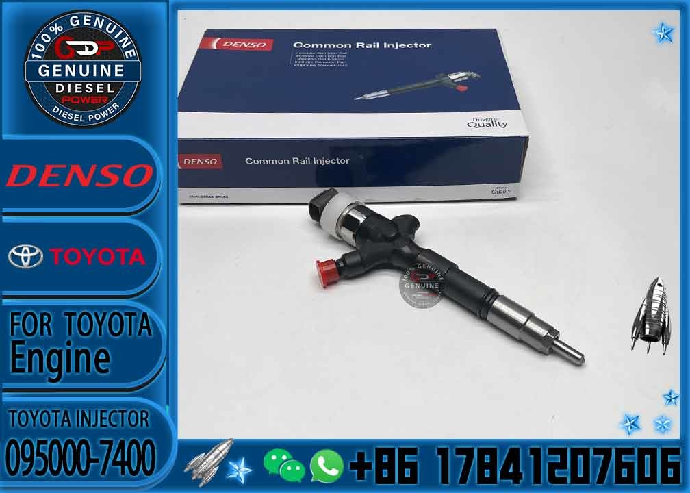 0950007400 Common Rail Diesel Injectors 095000-7400 Unit Injector 095000 7400 For Toyota Hilux