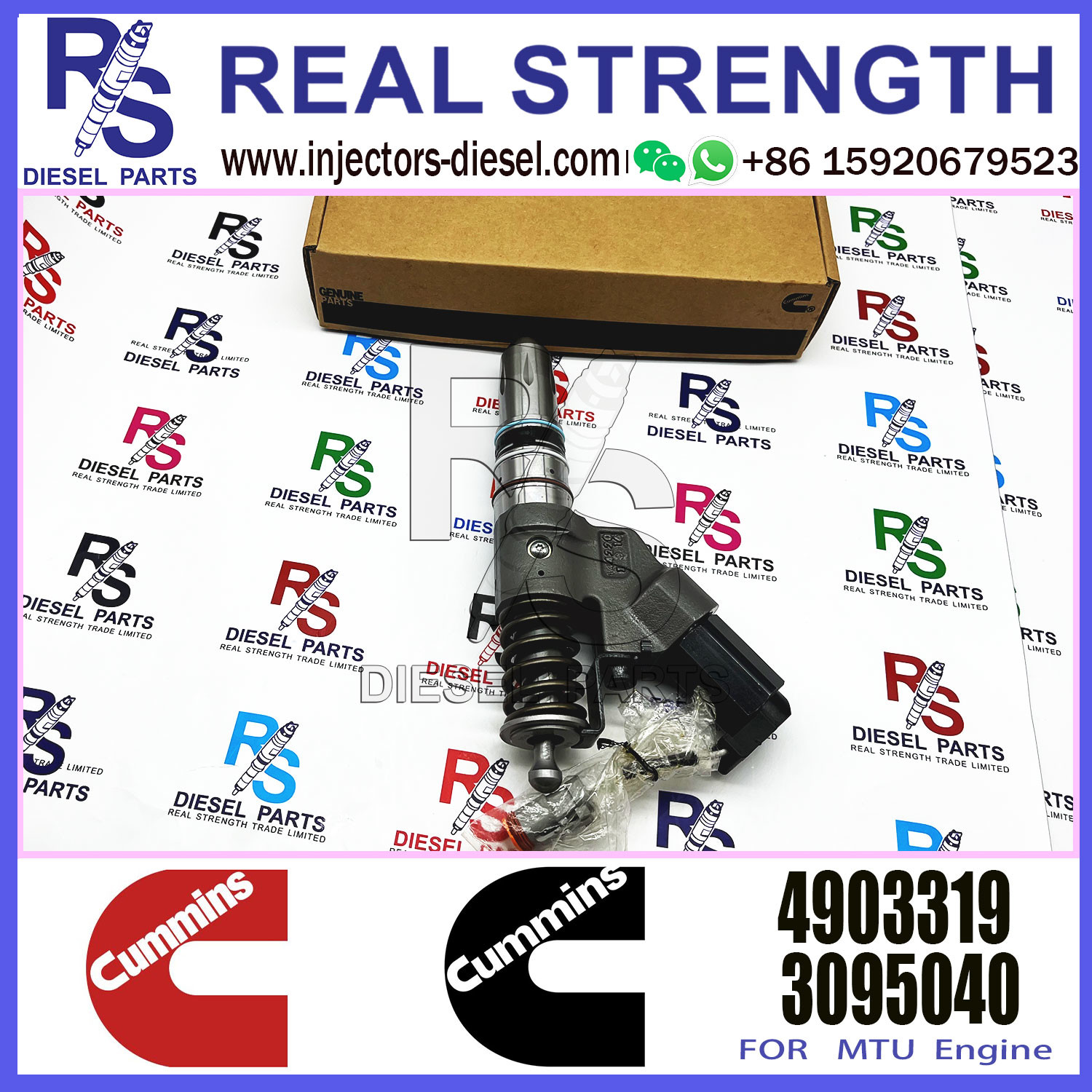 M11 Injectors 4026222 4903472 4061851 4903319 Fuel Injector