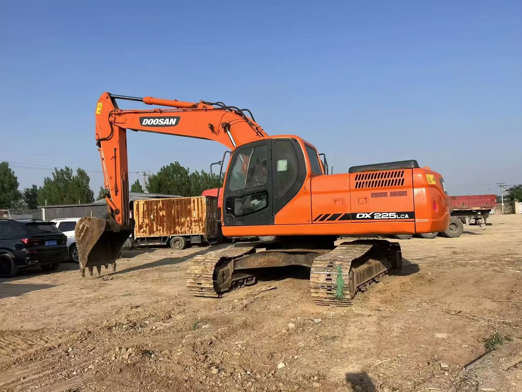 Used Doosan DX225 Excavator, 25 Ton Tracked Excavator,Used Construction Machinery