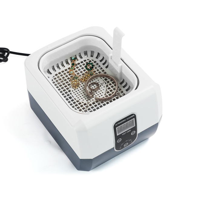60w Power Ultrasonic Spectacle Cleaner Professional Size 228 × 183 × 158mm