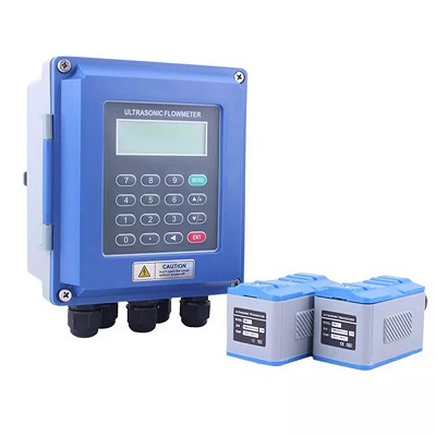 TUF2000B Wall Mounted Water Flow Meter RS485 Modbus RTU For PLC