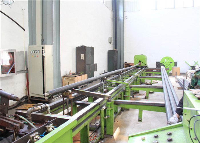 Longitudinal Square Boiler Fin Tube Extruded Embedded Type Heat Exchanger Support