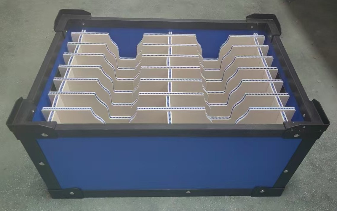 Plastic Turnover Box PP Corrugated Sheet Hollow Board Moving Container