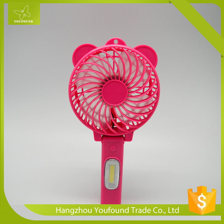 BS-5501C CE Mini Usb Fan WIth COB Light