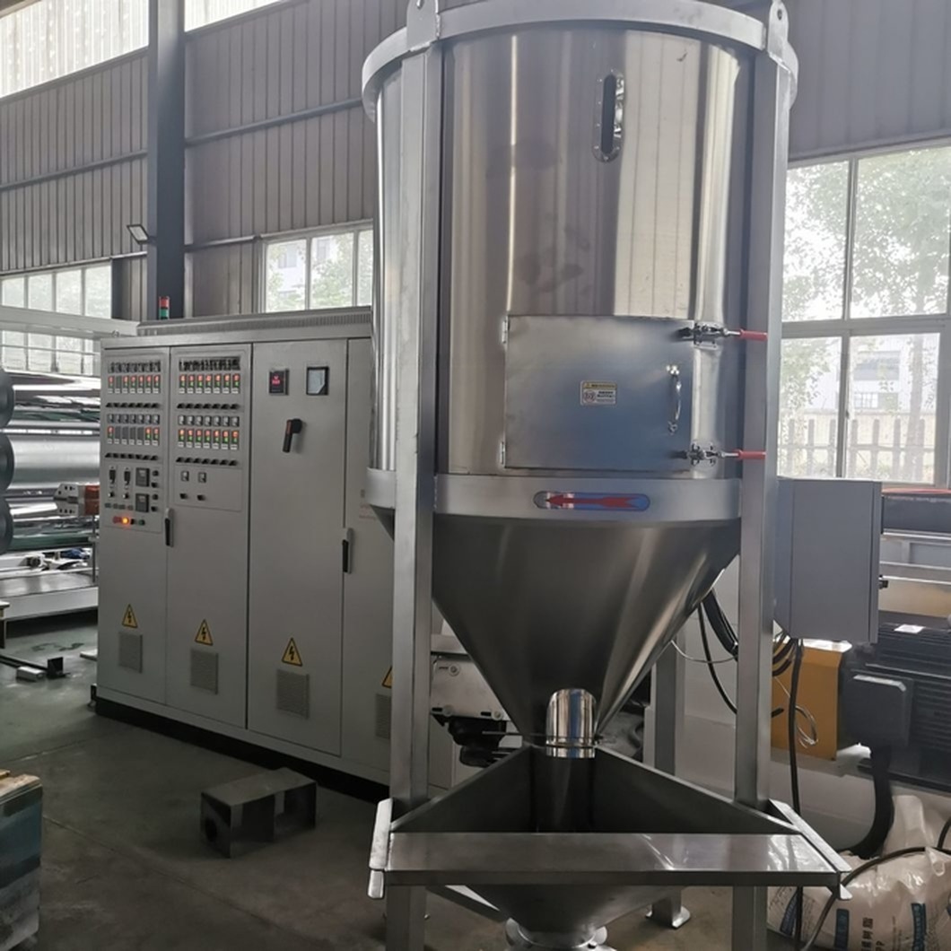 Plastic Sheet Extruder Machine / PP PS ABS HIPS Theromofroming Roll Sheet Extrusion Machine