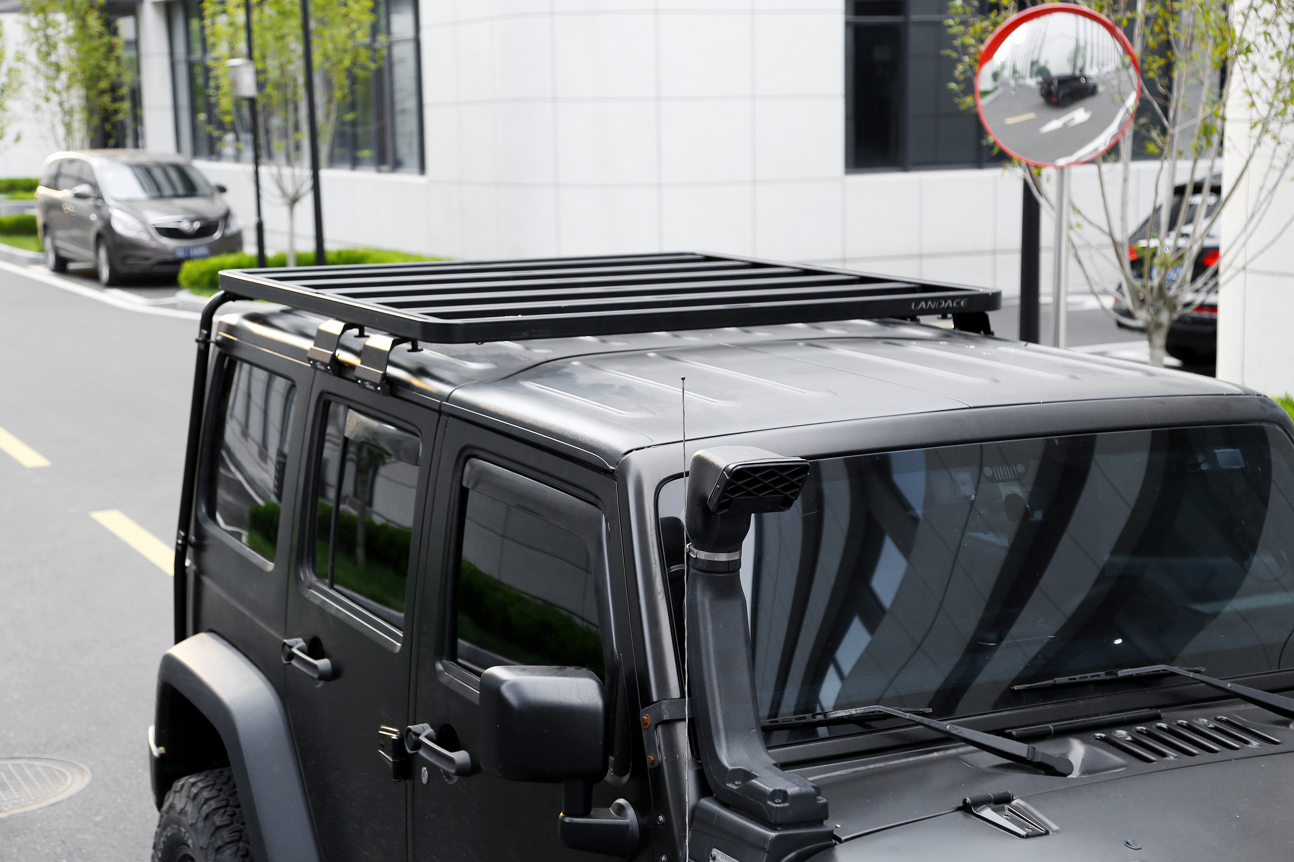 Jeep Wrangler JK Gutter Clamp Mounting Aluminum Alloy Roof Rack Luggage Bracket Gear Platform