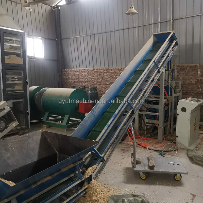 Easy to Operate Wood Shavings Baling Compress Bagging Machine with 20HP Diesel Engine