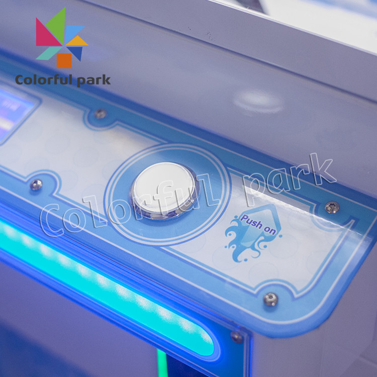 Bill Acceptor Claw Crane Machine , Prize Claw Machine With LED Strip
