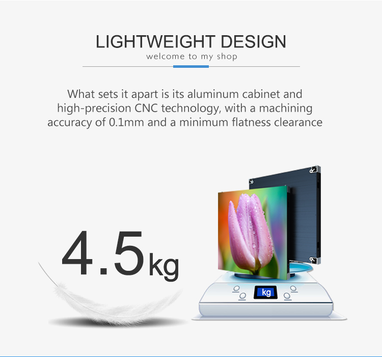 P3.91 P2.6 P2.9 P4.8 SMD LED Video Wall CE ROHS FCC Certified For Church Conference