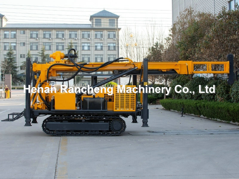 65KW Water Well Drilling Machine 75mm - 350mm Diameter Hydraulic Well Drilling Rig