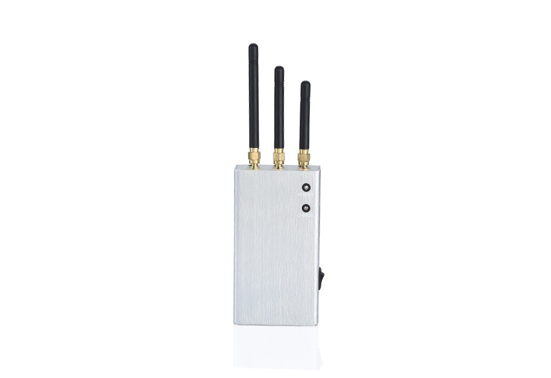 3G Mobile Phone Signal Jammer 2500mAh Triple Bands Portable Handheld