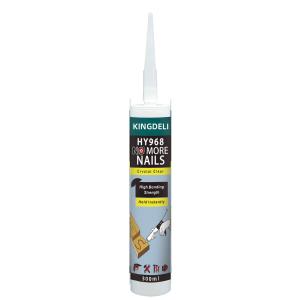 MS Polymer Heat Resistant Construction Adhesive Waterproof Clear Caulk ODM