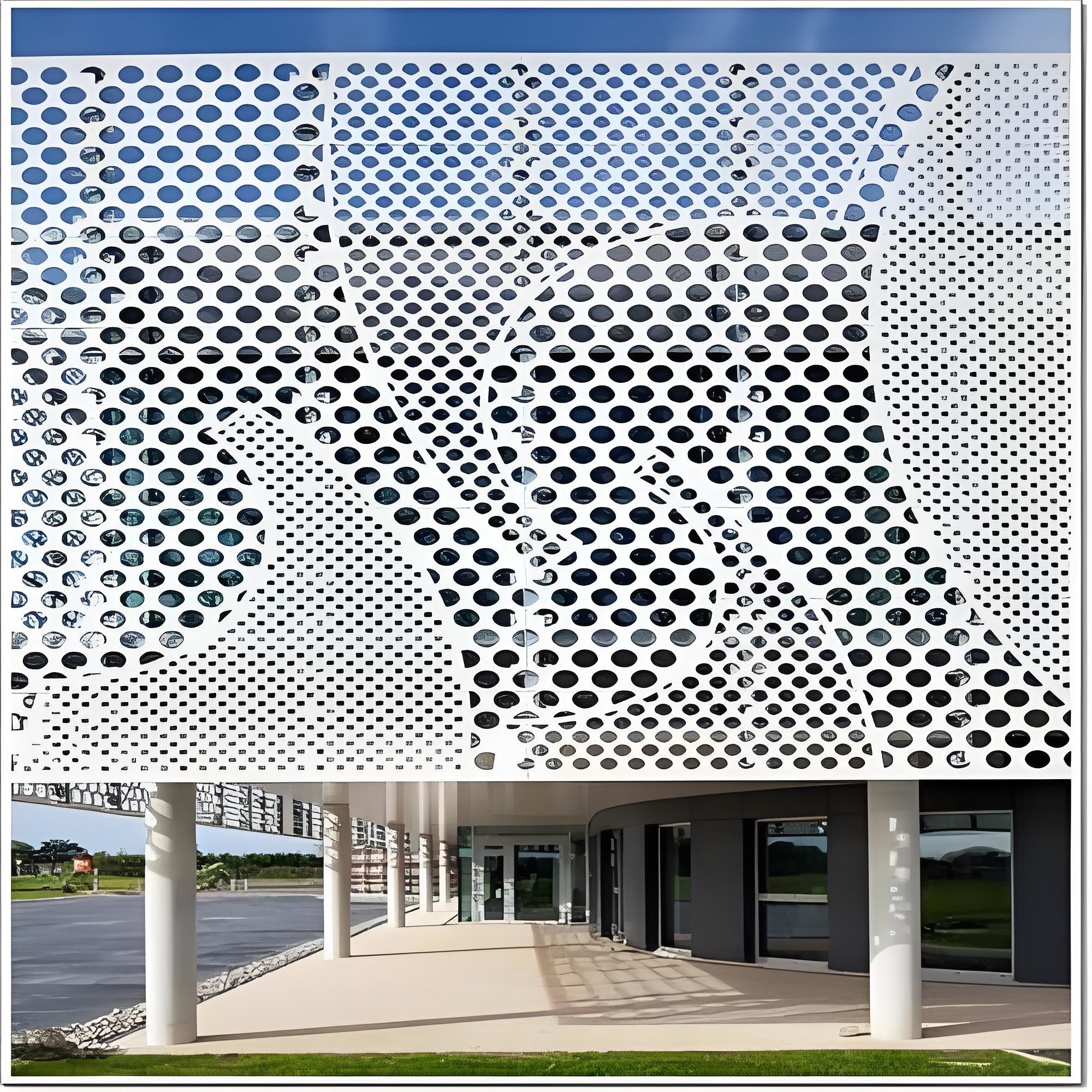 5FT Decorative Outdoor Metal Screen Panels Waterproof Customized