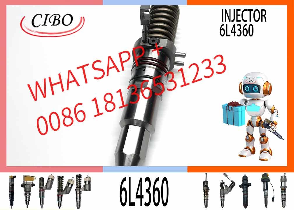 Common rail injector fuel injecto 6L4357 6L4355 6L4360 0R-8338 4P9076 4P9077 7C4148 for 3512A 3512/3516/3508