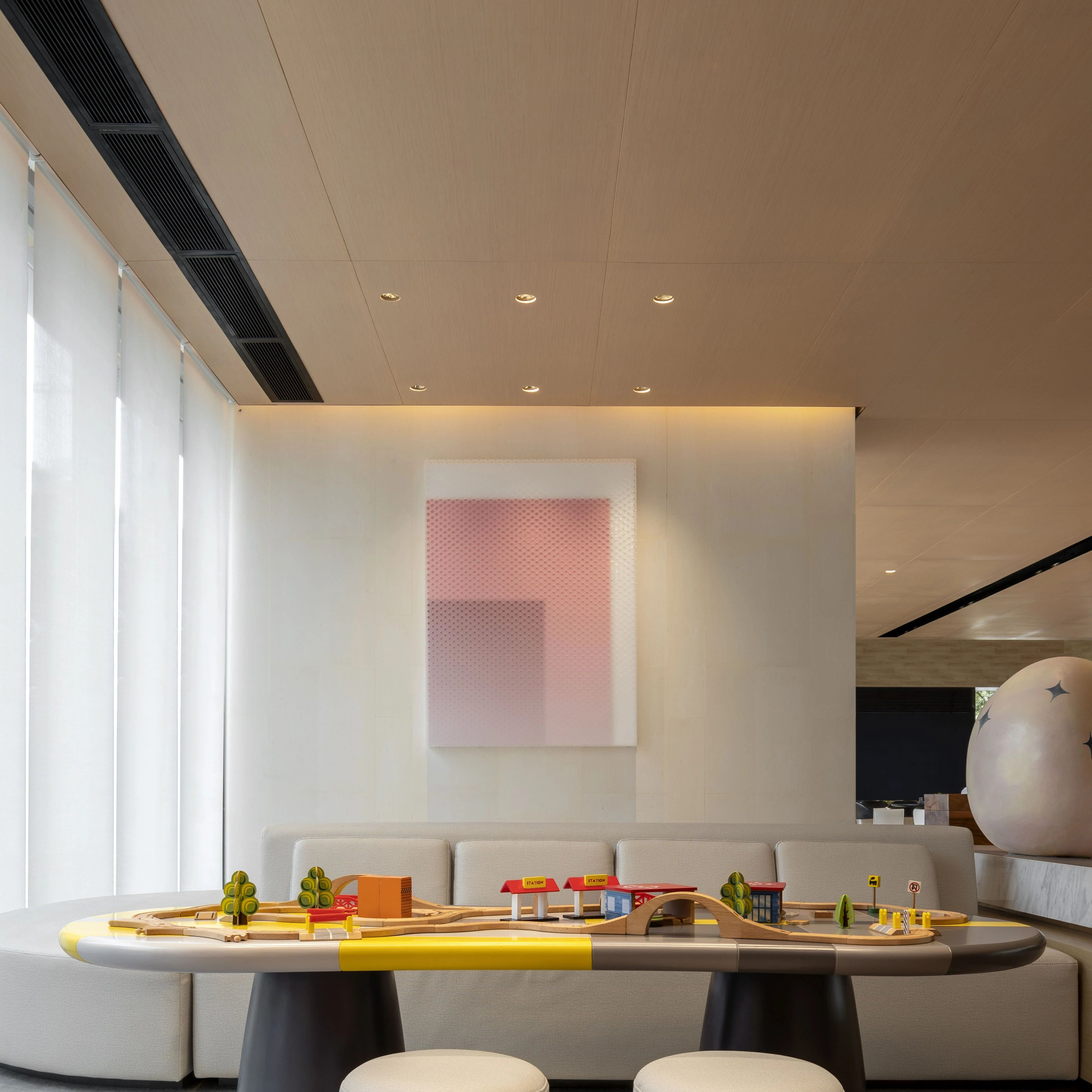 Interior Decoration Perforated Acoustic Panels For Public Office Ceiling Installation