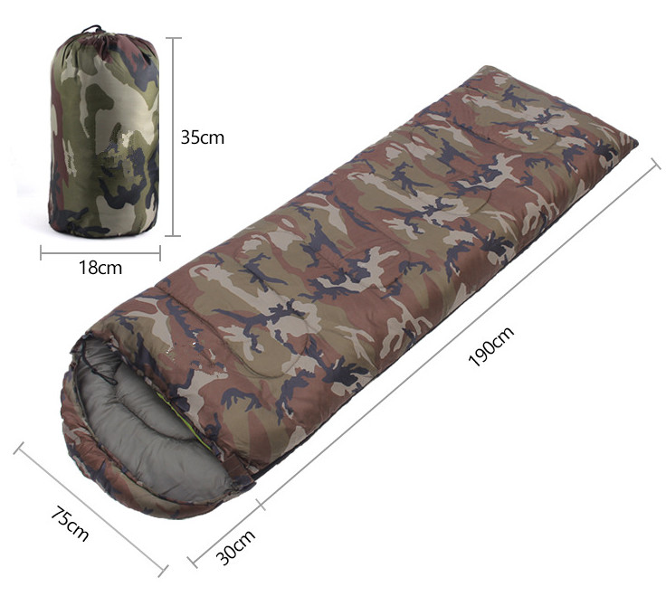 3 Season Lightweight Backpacking Sleeping Bag For Adults Cold Weather